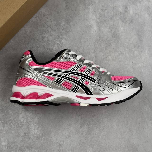本地 核心私 Asics Gel-Kayano 14 亚瑟士运动休闲透气专业跑鞋 #采用工程弹性双层再生针织密度鞋面材质，后跟3D可视Gel缓震乳胶物料 #升级