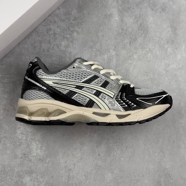 本地 核心私 Asics Gel-Kayano 14 亚瑟士运动休闲透气专业跑鞋 #采用工程弹性双层再生针织密度鞋面材质，后跟3D可视Gel缓震乳胶物料 #升级