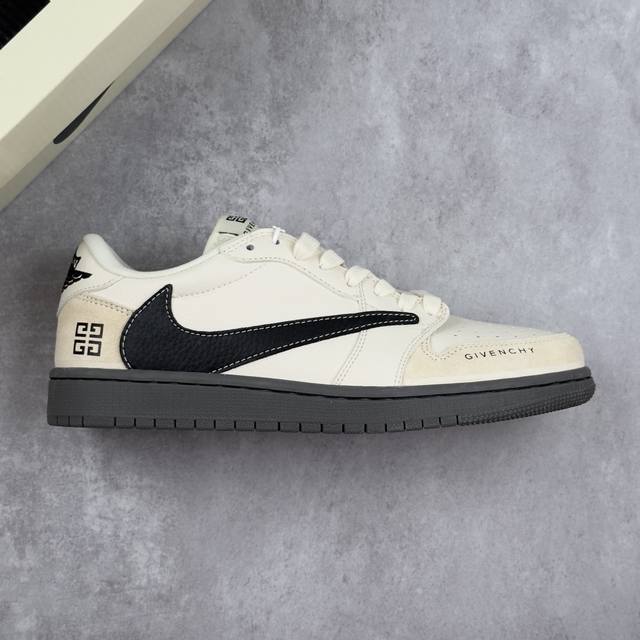 特价本地 核心私 Travis Scott X Fragment Design X Air Jordan 1 Low Og Sp Aj1 乔1 纪梵希联名-奶咖
