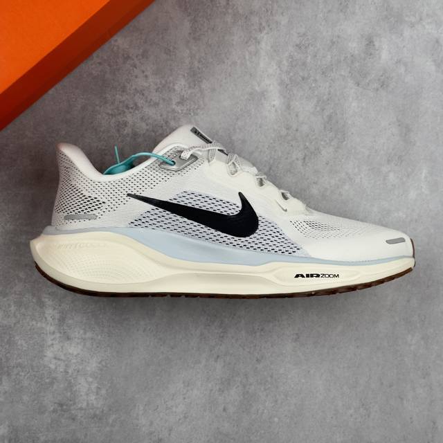 本地 核心私 Nk Air Zoom Pegasus 41 耐克网面透气轻便耐磨跑鞋 鞋面采用网布、织物、橡塑材料等多种材料拼接，出色支撑效果，缔造稳固脚感，塑