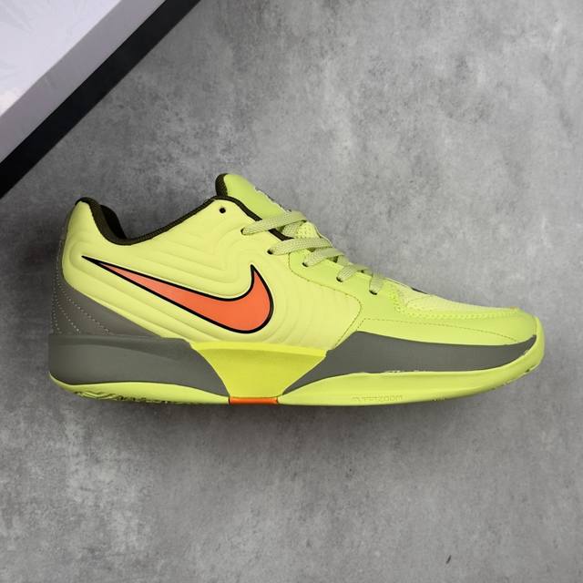 本地 核心私 Nike Ja 2 Ep 耐克 莫兰特2代 低帮 舒适百搭防滑耐磨篮球鞋 鞋面采用轻盈网眼设计，鞋款侧面局部采用精制网眼，显著提升透气性；中足部位