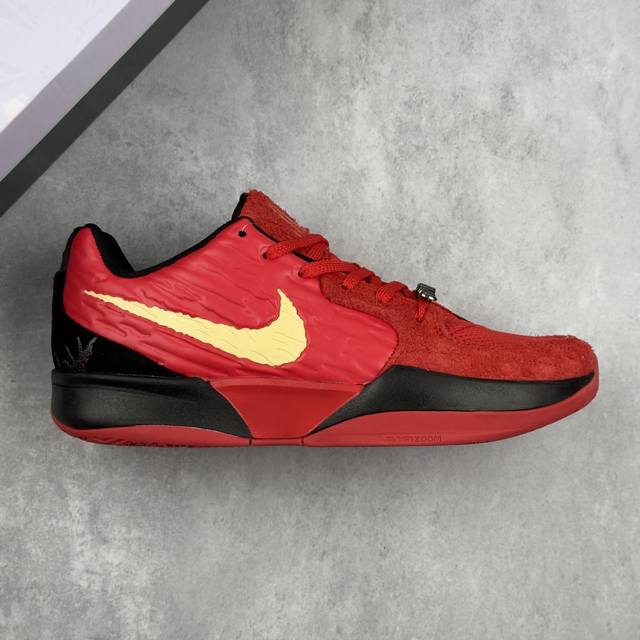 本地 核心私 Nike Ja 2 Ep 耐克 莫兰特2代 低帮 舒适百搭防滑耐磨篮球鞋 鞋面采用轻盈网眼设计，鞋款侧面局部采用精制网眼，显著提升透气性；中足部位
