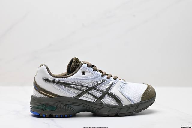公司级Asics Gel-Ds Trainer 14亚瑟士 复古运动休闲运动鞋 老爹鞋 鞋侧的标志性虎爪与鞋面的配色相互交融搭配恰到好处 既传承了经典的元素 又