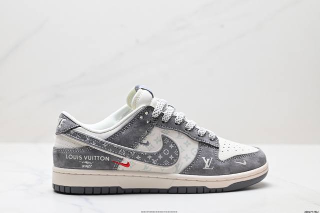 公司级Nike Dunk Low Retro ‘Diy高端定制’耐克 低帮休闲运动板鞋 原装头层材料 用料绝不含糊 独家版型蒸餾加工帶來的是更好的视觉和脚感体验