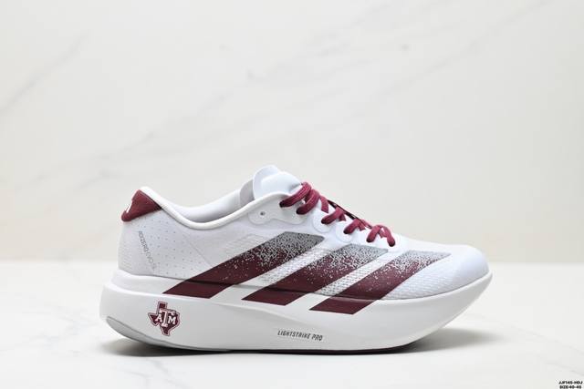 真标Adidas Adizero Evo Sl 阿迪达斯 舒适百搭防滑耐磨 低帮 休闲跑步鞋 货号:Jq4566 尺码:40-45 Id:Jjf145-Hdj