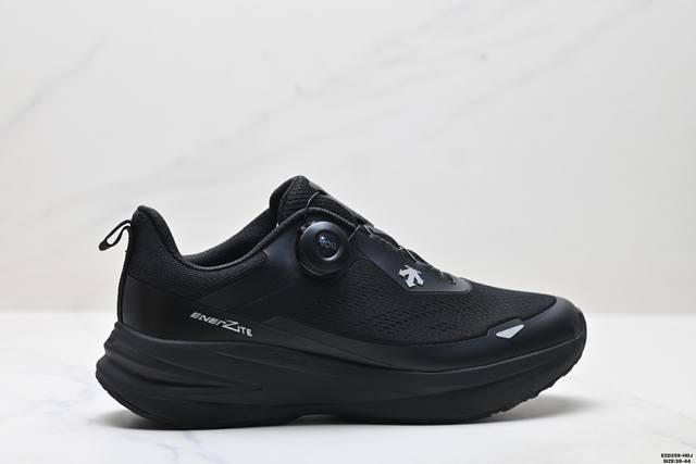 纯原迪桑特Descente Enerzite Lavitate 3.0 Knit 时尚防滑 低帮跑步鞋 针织网布无缝拼接鞋面轻薄通透减少摩擦 进口Z Foam缓