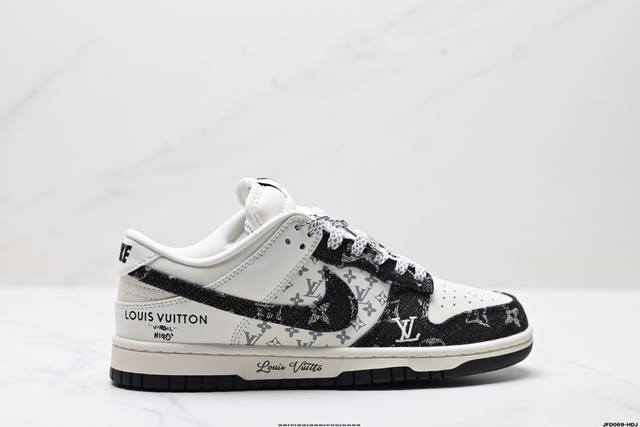 公司级耐克Nike Dunk Low 扣篮系列 复古低帮休闲运动滑板板鞋 采用脚感柔软舒适Zoomair气垫 有效吸收滑板等极限运动在落地时带来的冲击力 街头运