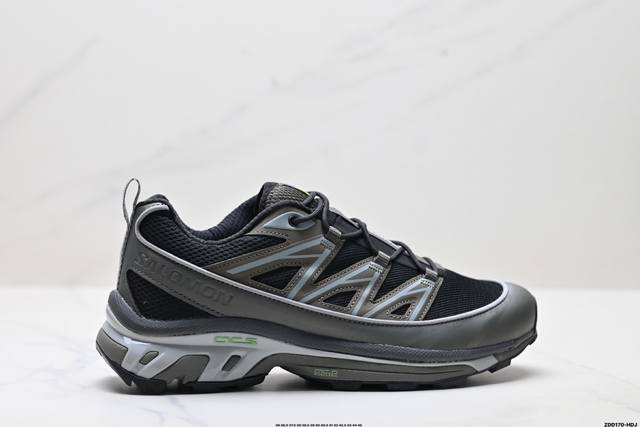 公司级Salomon Xa Pro Xt-6 End萨洛蒙户外越野跑鞋 鞋面采用Sensifit贴合技术 全方位贴合包裹脚型 鞋跟部鞋底牵引设计 提供强大的抓地