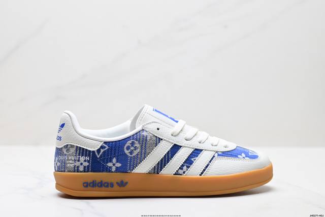 公司级Adidas Originals Gazelle ‘Diy’阿迪达斯 三叶草绅士德训足球风百搭低帮休闲运动板鞋 原装头层材料 用料绝不含糊 独家版型蒸餾加