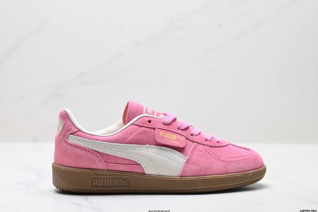 公司级Puma Palermo Vintage复古单品 彪马 防滑耐磨低帮德训板鞋 货号:397760-01 尺码:36 37 37.5 38 38.5 39