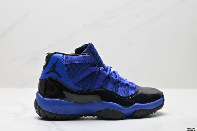 真标耐克Nike Air Jordan 11 Retro Concord Aj11代迈克尔 乔丹高帮运动文化篮球鞋 货号:At7889-010 尺码:36-47