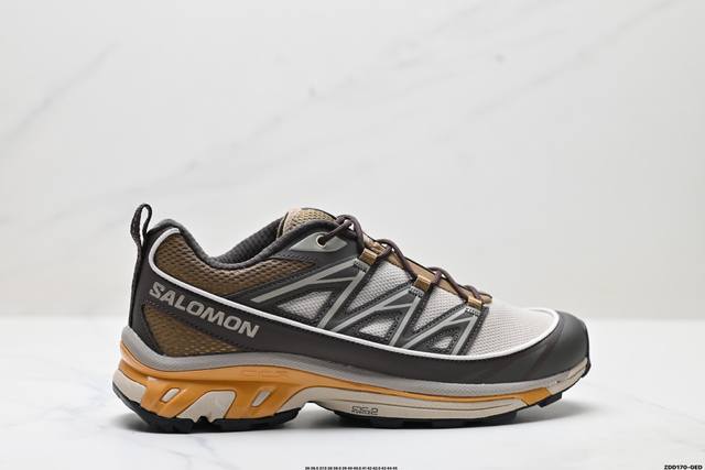 公司级Salomon Xa Pro Xt-6 End萨洛蒙户外越野跑鞋 鞋面采用Sensifit贴合技术 全方位贴合包裹脚型 鞋跟部鞋底牵引设计 提供强大的抓地
