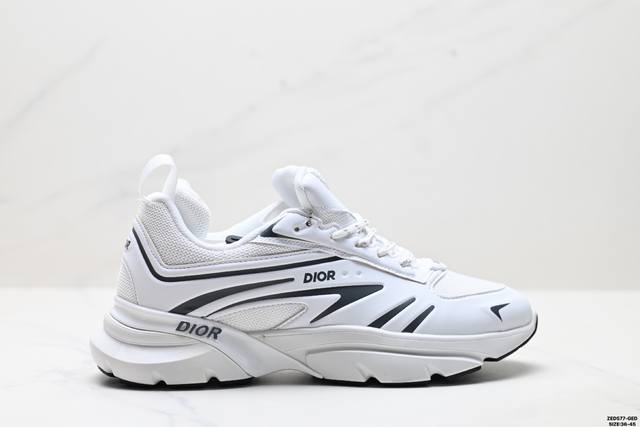 公司级Dior迪奥 Blade Runner Microfiber Me B44 复古休闲老爹鞋 尺码:36-45 Id:Zed577-Ge D