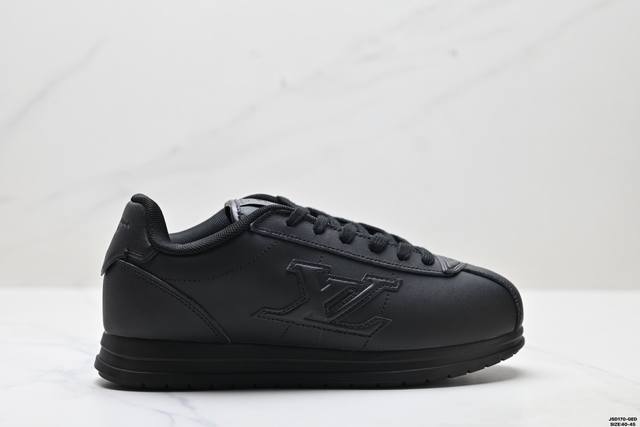 公司级Louis Vuitton X Nigo 联名款 Buttersoft Fw25 圆头系带 低帮 生活休闲鞋 尺码:40-45 Id:Jsd170-Ge