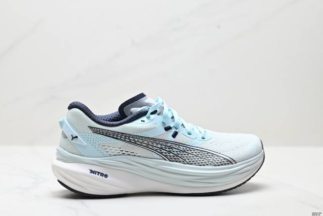 公司级Puma Deviate Nitro 3 彪马 缓震训练跑鞋透气 舒适防滑耐磨 低帮 休闲跑步鞋 货号:309708-06 尺码:36-45 Id:Jkd