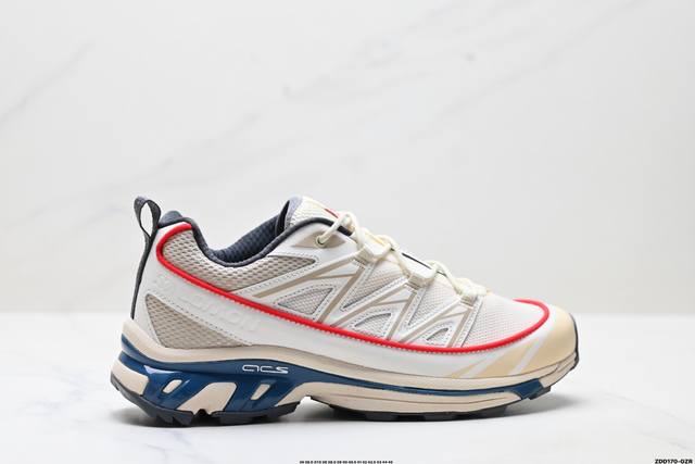 公司级Salomon Xa Pro Xt-6 End萨洛蒙户外越野跑鞋 鞋面采用Sensifit贴合技术 全方位贴合包裹脚型 鞋跟部鞋底牵引设计 提供强大的抓地