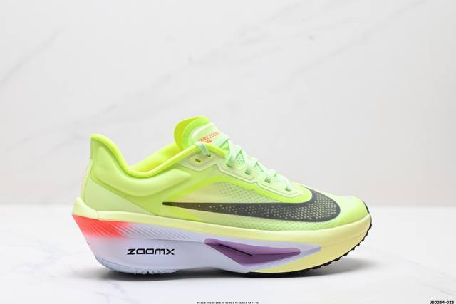 公司级Nk Zoomx Invincible Run Flyknit Fk6 Zoom Fly 6轻量飞织低帮休闲运动慢跑鞋 此鞋专为长跑运动员而生 是为5至1