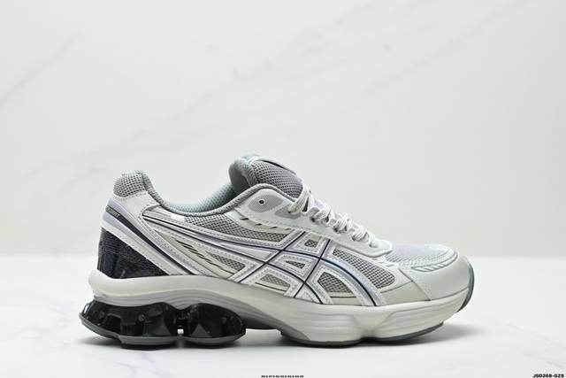 公司级Asics Gel-Kinetic Fluent 亚瑟士 复古休闲运动鞋厚底增高老爹鞋 货号:1203A591-021 尺码:40.5 41.5 42 4