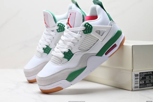 真标耐克Nike Air Jordan 4 Retro 迈克尔 乔丹Aj4代中帮复古休闲运动文化篮球鞋 货号:308497-117 尺码:36 36.5 37.