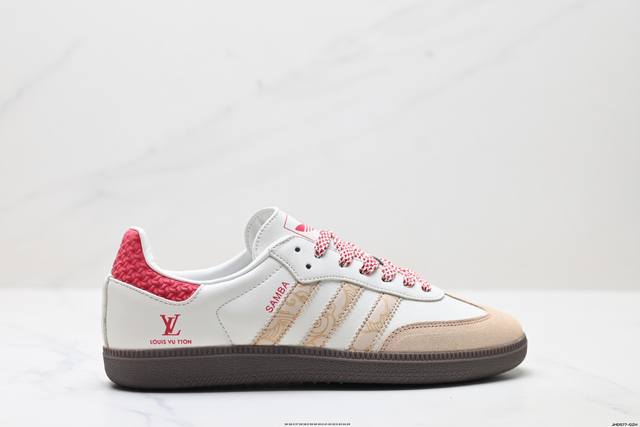 公司级Adidas Originals Samba Og ‘Diy’桑巴舞系列 阿迪达斯 三叶草绅士德训足球风百搭低帮休闲运动板鞋 原装头层材料 用料绝不含糊