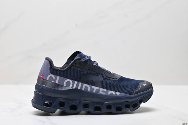 公司级On Cloudmonster Void 昂跑 户外街头机能风新兴品牌轻便低帮跑步鞋 首发实拍鞋款以网球为灵感的运动休闲鞋 大胆的复古外观与革新科技融合