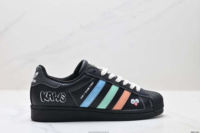 公司级Adidas Originals Superstar 阿迪达斯 三叶草 贝壳头’Diy’系列低帮经典百搭休闲运动板鞋 原装头层材料 用料绝不含糊 独家版型