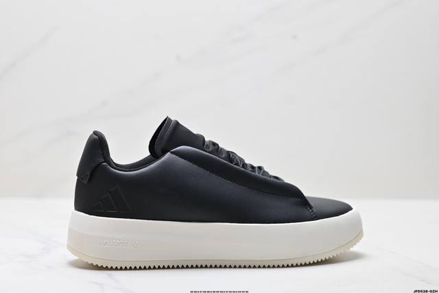 公司级Adidas Acesmash 阿迪达斯 时尚舒适 减震耐磨 低帮轻便板鞋 货号:Jq 1 尺码:36 36.5 37 38 38.5 39 40 40.