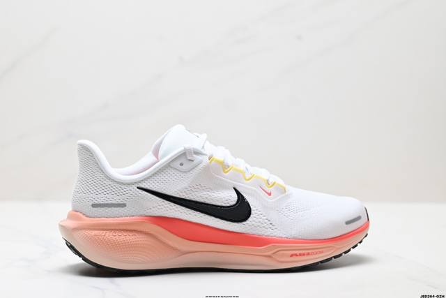 公司级Nike Air Zoom Pegasus 41 耐克 超级飞马涡轮增压马拉松休闲运动慢跑鞋 采用全新双层超轻透气网眼布材质 内里嵌入定型海绵 中底搭载全