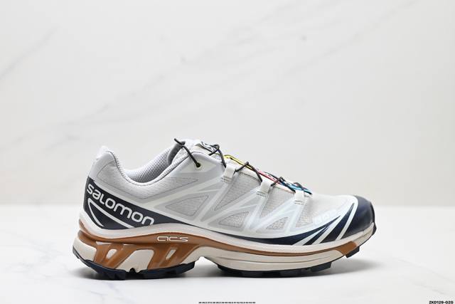 公司级Salomon Xa Pro Xt-6 End萨洛蒙户外越野跑鞋 鞋面采用Sensifit贴合技术 全方位贴合包裹脚型 鞋跟部鞋底牵引设计 提供强大的抓地