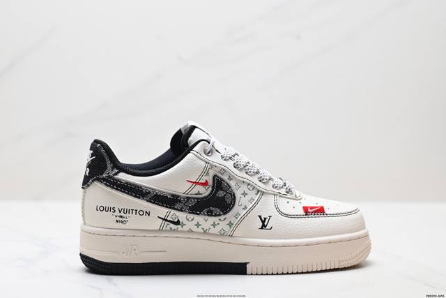 公司级Nike Air Force 1‘07 Lv8 原楦头原纸板 打造纯正低帮空军版型 专注外贸渠道 全掌内置蜂窝气垫 原盒配件 原厂中底钢印、拉帮完美 货号