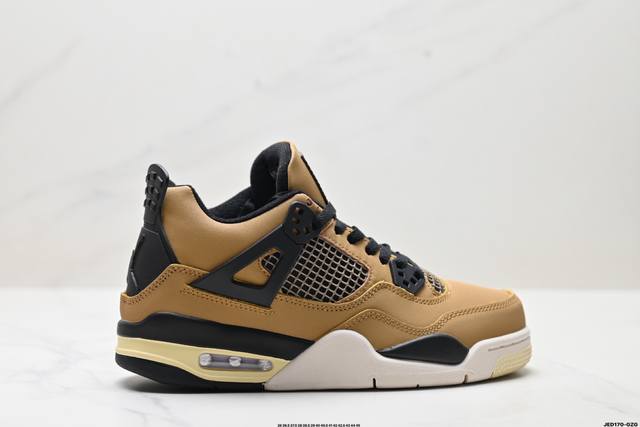 真标耐克Nike Air Jordan 4 Retro 迈克尔 乔丹Aj4代中帮复古休闲运动文化篮球鞋 货号:Dv226 21 尺码:36 36.5 37.5