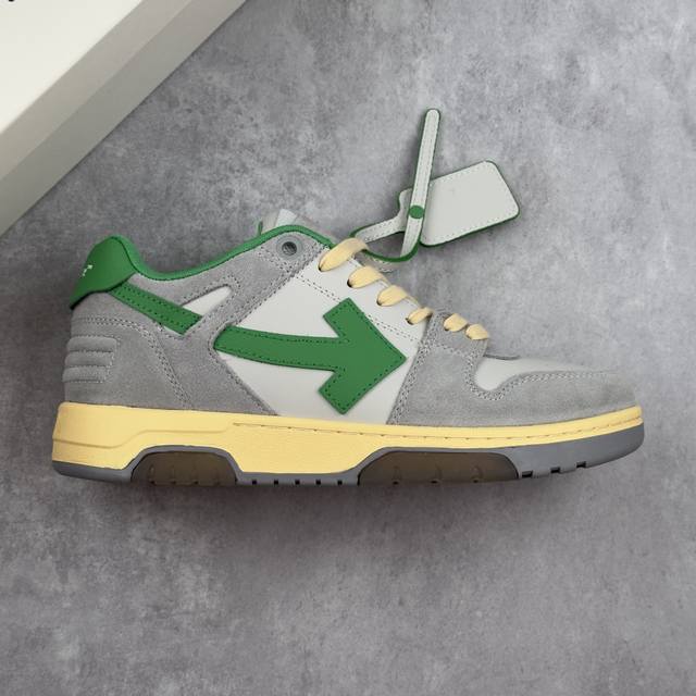 本地 核心私 当红美潮街头设计师独立品牌Off-White C O Virgil Abloh Out Of Office Low-Top Leather Sne