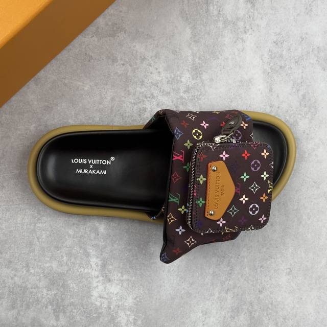 本地 核心私 Louis Vuitton ｜路易威登2025Ss最新春夏款 村上隆 Takashi Murakami X Louis Pool Pillow C