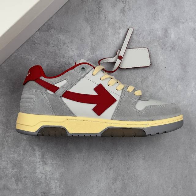 本地 核心私 当红美潮街头设计师独立品牌Off-White C O Virgil Abloh Out Of Office Low-Top Leather Sne
