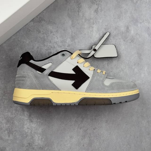 本地 核心私 当红美潮街头设计师独立品牌Off-White C O Virgil Abloh Out Of Office Low-Top Leather Sne