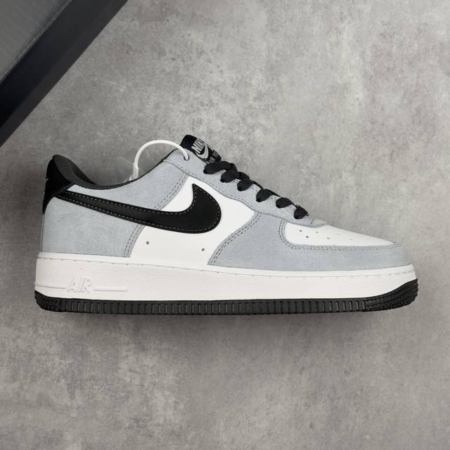 本地 核心私 Nike Wmns Air Force 1’07 Lv8 碳灰黑白 空军一号低帮运动休闲板鞋 原楦头原纸板 打造纯正空军版型#专注外贸渠道 全掌内