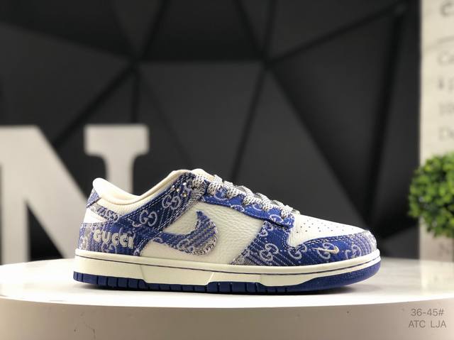 耐克 Nike Dunk Low Retro ‘Diy高端定制’耐克 低帮休闲运动板鞋 原装头层材料 用料绝不含糊 独家版型蒸餾加工帶來的是更好的视觉和脚感体验