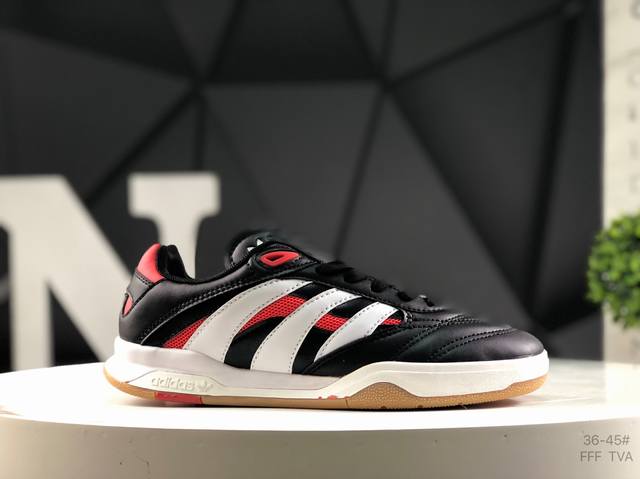 阿迪达斯 Adidas Originals Predator Mundial 猎鹰世界杯系列德训足球风百搭低帮休闲运动鞋棕 货号：Ie5676 尺码：36-45