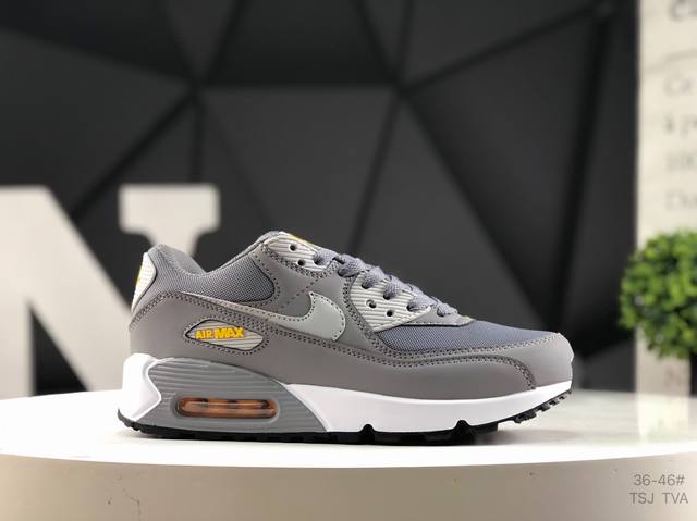 耐克 Nike Air Max 90 初代复古气垫百搭休闲运动慢跑鞋复古小气垫史上第一双可视气垫跑鞋 凭借着 Air Max 气垫带来的舒适脚感和鞋面面料上的不