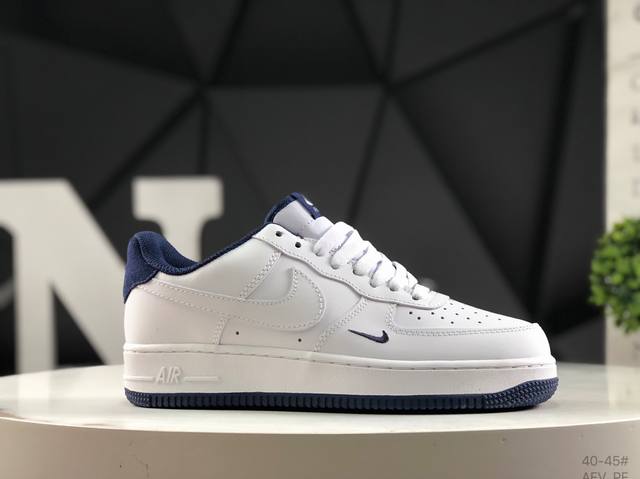 耐克 Nike Air Force 1 Low 空军一号低帮运动休闲板鞋 原楦头原纸板 打造纯正空军版型 专注外贸渠道 全掌内置蜂窝气垫 原盒配件 原厂中底钢印