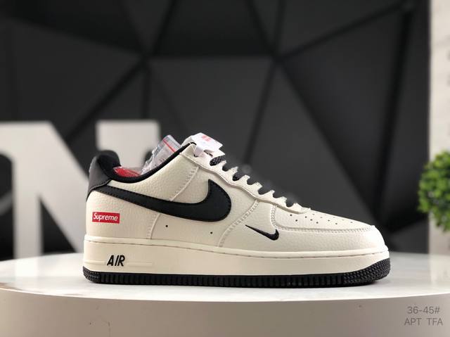 耐克 Nike Air Force 1 Low 空军一号低帮运动休闲板鞋 原楦头原纸板 打造纯正空军版型 专注外贸渠道 全掌内置蜂窝气垫 原盒配件 原厂中底钢印
