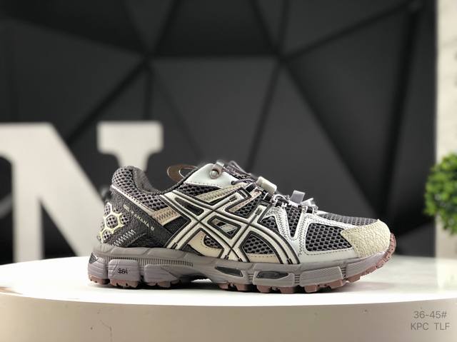 Asics 亚瑟士 Gel-Kahana 8 男女鞋越野跑步鞋抓地稳定运动鞋缓震耐磨跑鞋 Gel-Kahana系列为实用级越野跑鞋，融合机能和户外潮流强势回归，
