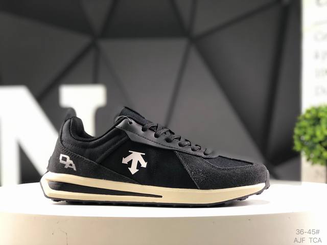 Descente 迪桑特 Chron系列男女同款Chron复古运动休闲鞋帆布鞋 货号:D5231Lsn15 尺码：如图所示 Ajf Tca