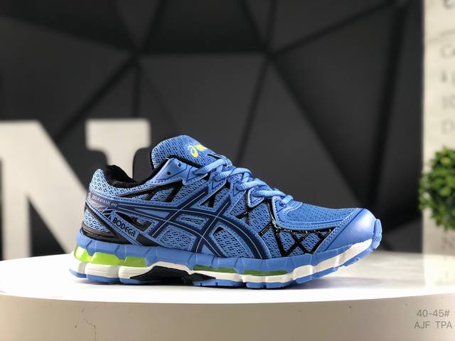 亚瑟士 Asics Gel-Kayano 14 公司级版本 亚瑟士运动休闲透气专业跑鞋 采用工程弹性双层再生针织密度鞋面材质 后跟3D可视Gel缓震乳胶物料 升