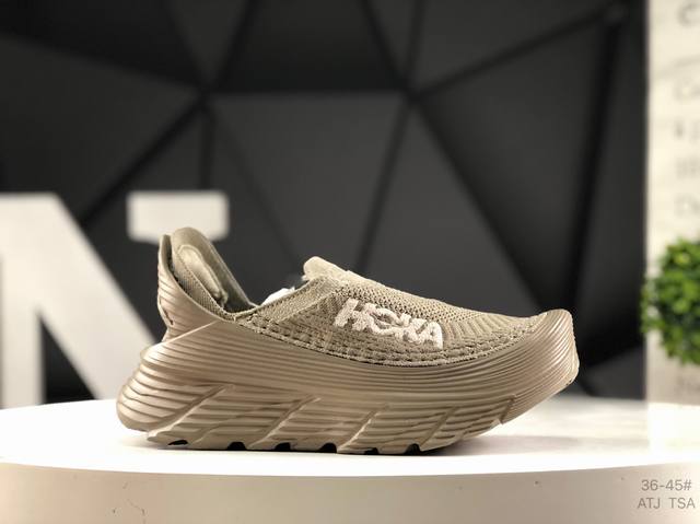 Hoka One One Restore Tc Chukka 舒适 织物减震防滑透气低帮 休闲跑步鞋 货号:1169150 Crbn 尺码：36-45 半 At