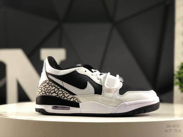 耐克 Nike Aj312 Air Jordan Legacy 312 Nrg“Pure White” 官方货号:Cd7069 110 乔丹联名号称 “最强三合