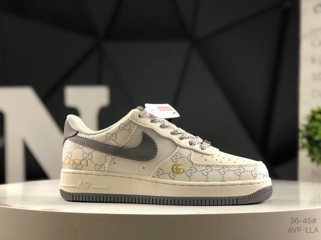公司级带半码 耐克 Nike Air Force 1 '07 Low 空军一号 低帮 运动鞋 休闲鞋 折边针车 工艺难度大 原楦头原纸板 原装鞋盒 定制五金配件