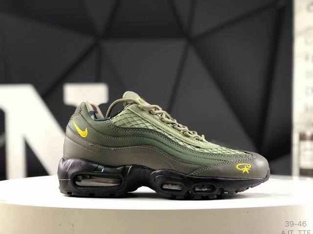 耐克 Nk Air Max 95 复古减震气垫跑鞋 经典重温 外单专供大厂出品 品质稳定 一百余色 终端操作 鞋款设计灵感源于人体构造 中底设计基于人体的脊柱构