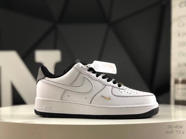 耐克 Nike Air Force 1 Low 空军一号低帮运动休闲板鞋 原楦头原纸板 打造纯正空军版型 专注外贸渠道 全掌内置蜂窝气垫 原盒配件 原厂中底钢印