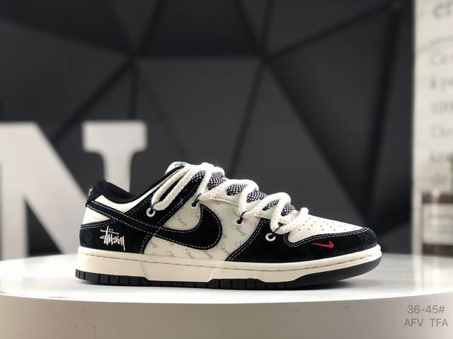 耐克 Nike Dunk Low 绑带 纯原大厂出品 极力推荐 原装头层材料 独家版型蒸餾加工帶來的是更好的视觉和脚感体验大厂纯原品质出货 清洁度 电绣工艺 皮
